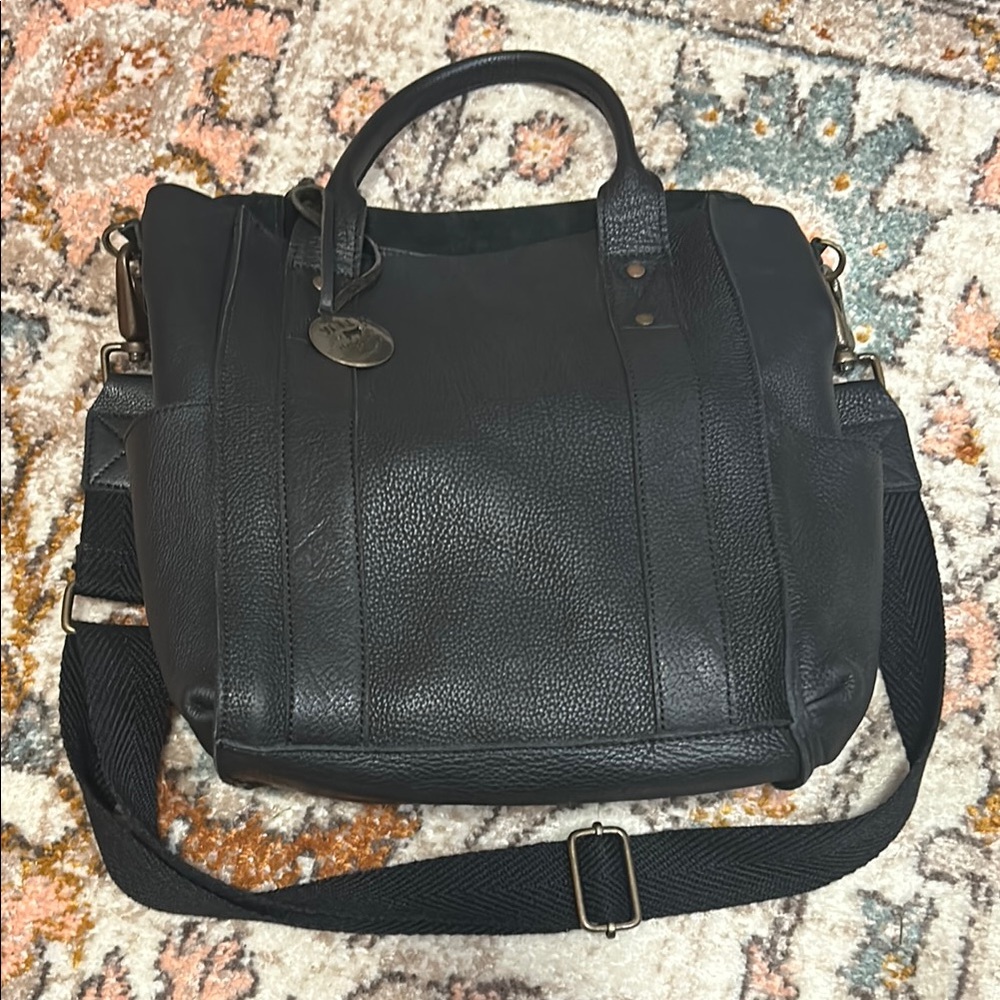 Will leather crossbody tote
